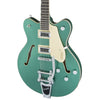 Gretsch Electric Guitars - G5622T Electromatic Center Block w/Bigsby - Georgia Green - Angle