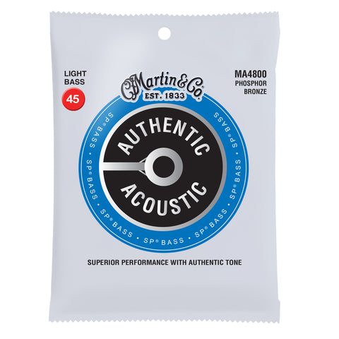 Martin Phosphor Bronze SP Light Acoustic Bass Strings - MA4800