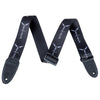 Gretsch Straps - Logo w/Wings - Black/Grey