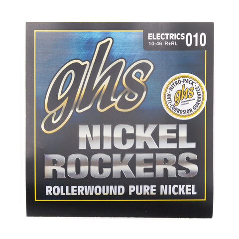 GHS Strings - Electric Nickel Rockers Light Gauge 10's - R+RL