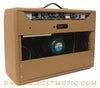 Fender '65 Deluxe Reverb "Fudge Brownie FSR Electric Guitar Amp - bacl angle