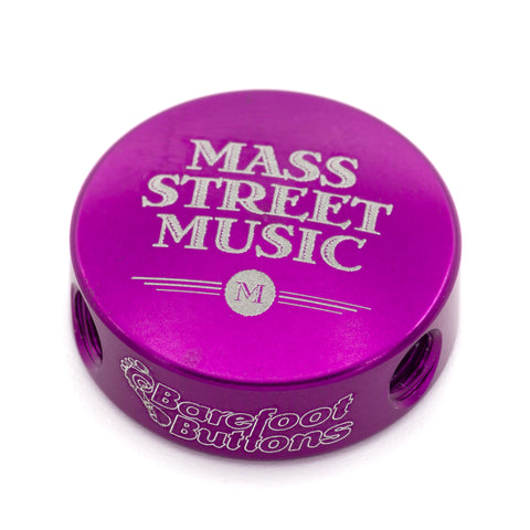 Barefoot Buttons V1 Mini - MSM Logo Purple