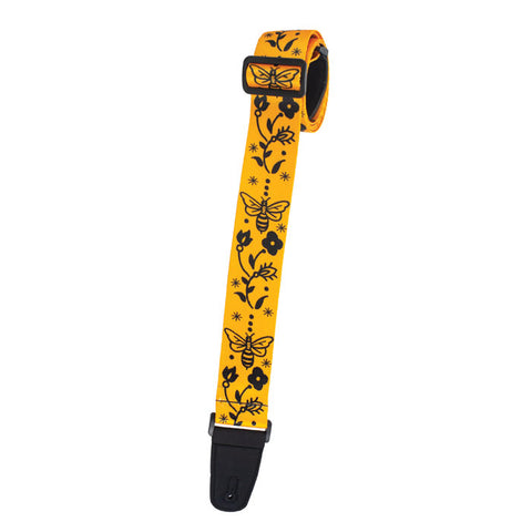 Henry Heller Straps - 2" Sublimation Printed - Bees/Flower