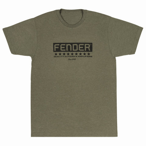 Fender Shirt - Bassbreaker Logo - Army Green