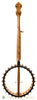 Ome Custom Alpha 12" Open-Back Banjo - back