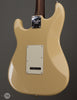 Fender Electric Guitars - American Professional Stratocaster Solid Rosewood Neck Limited Edition - Desert Sand - Back Angle