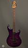 Ernie Ball Music Man - BFR Luke III - HH  - Boysenberry Quilted Maple - Used - Front