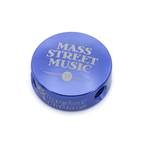 Barefoot Buttons V1 Mini - MSM Logo Dark Blue