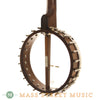 Bart Reiter Buckbee Open-Back Banjo - back angle