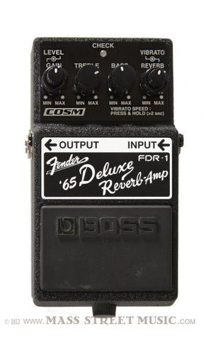 BOSS FDR-1 - Top