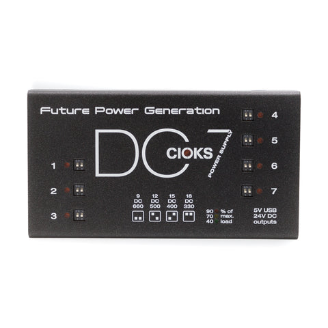CIOKS Power Supply - DC7 ‐ 7 Isolated Outlets - Front Close