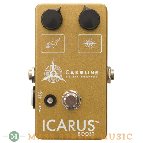 Caroline Icarus Boost Guitar Pedal - front