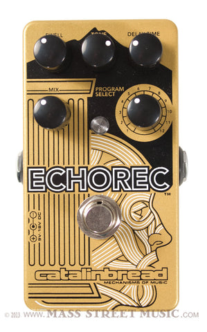 Catalinbread Echorec pedal - top