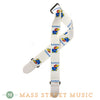 College Guitars KU Jayhawk Seatbelt Guitar Strap - full