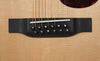 Collings 02 12 String acoustic - bridge
