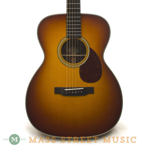 Collings OM2H SB Acoustic Guitar - front close
