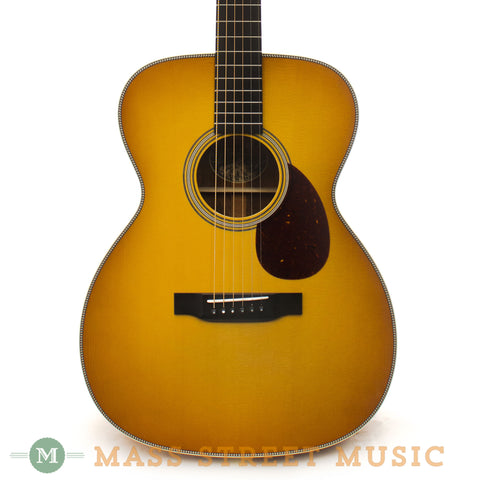 Collings OM2H Koa G SB Acoustic Guitar - front close