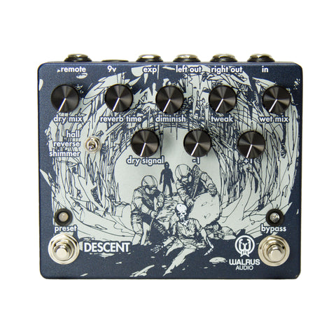 Walrus Audio - Descent Reverb - Front Stock