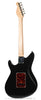 Grosh ElectraJet with P90s black finish - back
