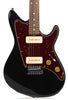 Grosh ElectraJet with P90s black finish - front close up