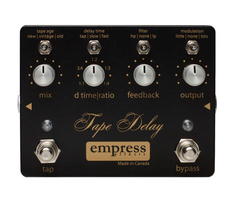 Empress Effects Tape Delay Pedal