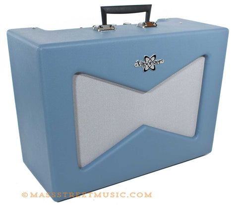 Fender Vaporizer 2x10 Tube Amp Blue - angle