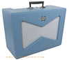 Fender Vaporizer 2x10 Tube Amp Blue - angle