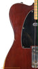 1978 Fender Tele brown - front detail of nick