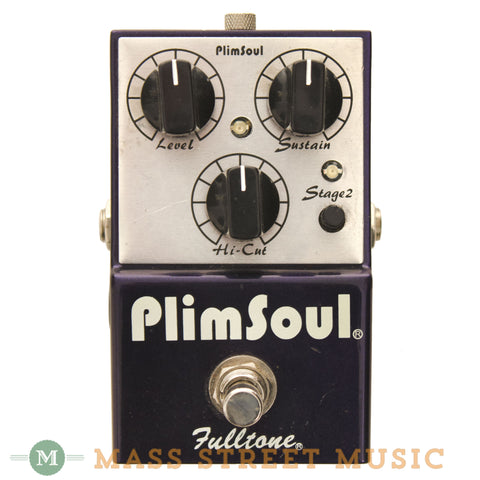 Fulltone Plimsoul Overdrive Pedal Used - front