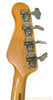 1980 G&L L1000 Bass Red - back of headstock