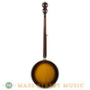 Gold Tone Orange Blossom Long Neck Resonator Banjo Used - back