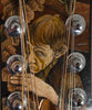 Goodall PECJ 12 Persephone inlay - inlay detail headstock