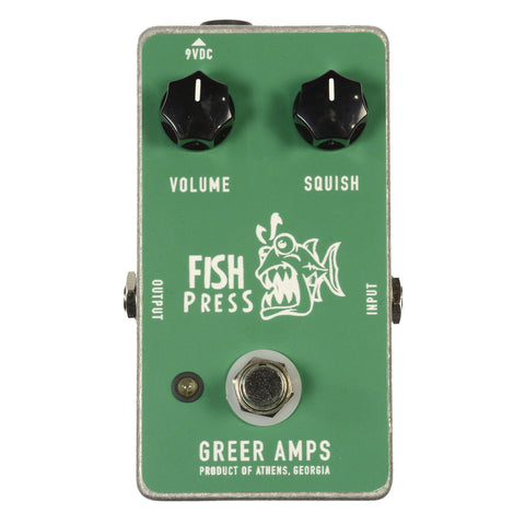 Greer Amps Fish Press Compressor Pedal