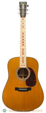 Martin HDO Grand Old Opry 75th Anniv. Used Acoustic Guitar - front