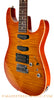 Tom Anderon Hollow Drop Top Amber Burst Electric Guitar - angle