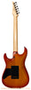 Tom Anderon Hollow Drop Top Amber Burst Electric Guitar - back