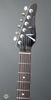 Tom Anderson Electric Guitars - Icon Classic - Black over Sonic Blue In-Distress Level 3 - Headstock