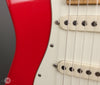 Tom Anderson Electric Guitars - Icon Classic - Fiesta Red - Distress Lv1 - Pickups