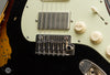 Tom Anderson Electric Guitars -  Icon Classic - Black over Tobacco Burst Distress Level 3 - Bridge