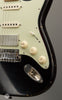 Tom Anderson Electric Guitars -  Icon Classic - Black over Tobacco Burst Distress Level 3 - Controls