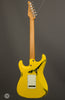 Tom Anderson Electric Guitars - Icon Classic HSS - Corvette Yellow Over Black - Distress Lvl 3 - Back