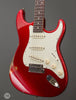 Tom Anderson Electric Guitars - Icon Classic - Candy Apple Red - Distress Level 2 - Angle