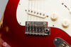 Tom Anderson Electric Guitars - Icon Classic - Candy Apple Red - Distress Level 2 - Bridge