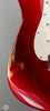 Tom Anderson Electric Guitars - Icon Classic - Candy Apple Red - Distress Level 2 - Wear
