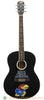 KU Jayhawk Acoustic Guitar