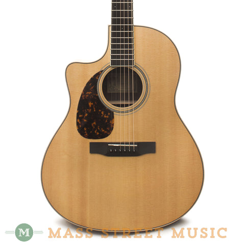 Larrivee LV-03R Lefty Acoustic Guitar - front close