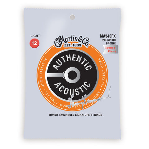 Martin Acoustic Strings - Flexible Core FX Lights Phos MA540FX