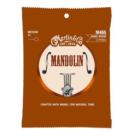 Martin Mandolin Strings - Retro Monel Medium M465