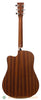 Martin DCPA4 Western Shaded Acoustic Guitar - back