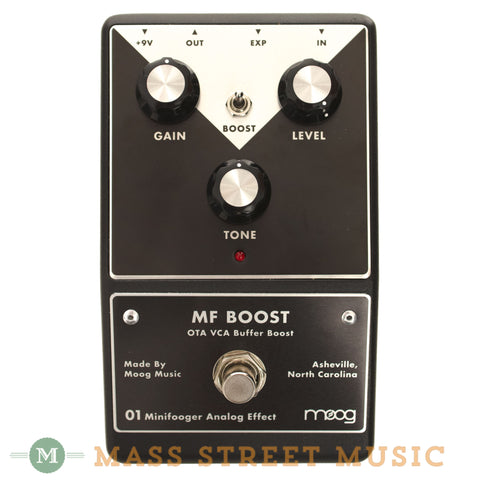 Moog MF Minifooger Boost Pedal - front